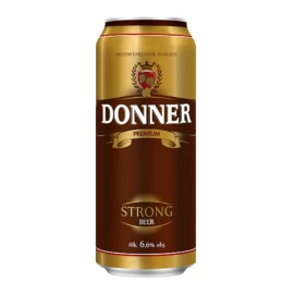 Пиво Donner Strong светлое фильтрованное 0,5л 6,6%