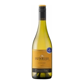 Вино Sunrise Chardonnay белое сухое 0,75л 12,5%