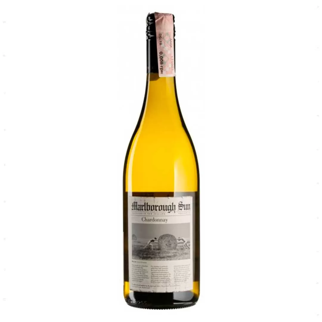 Вино Marlborough Sun Chardonnay біле сухе 0,75л 13%