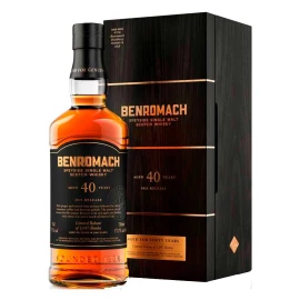 Виски односолодовый выдержанный Benromach 40yo 0,7л 57,6%