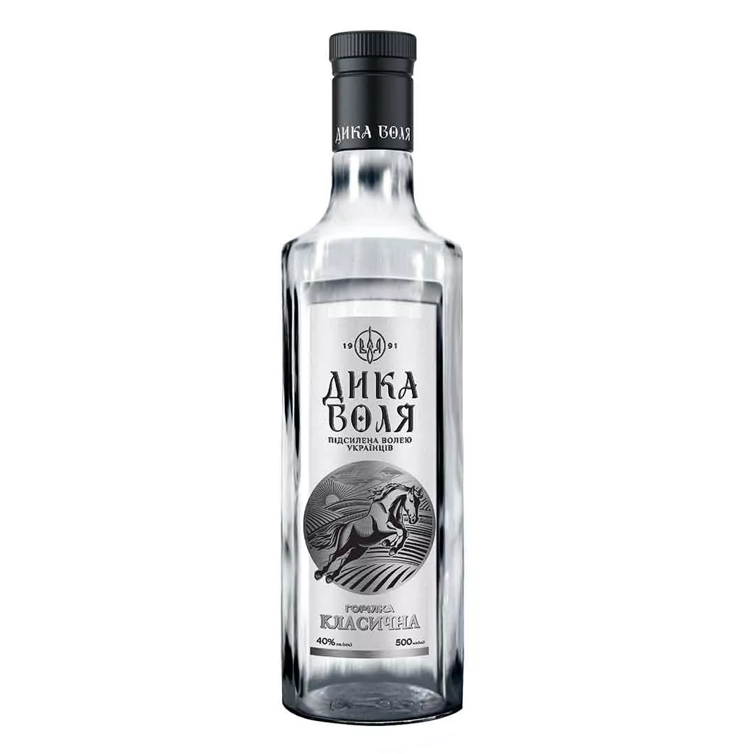 Водка Дикая Воля Классическая 0,25л 40%