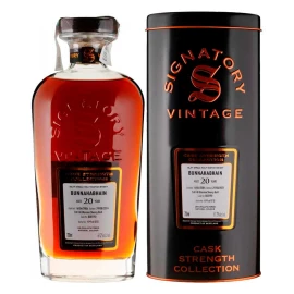 Виски односолодовый Bunnahabhain Cask Strength Signatory 0,7л 61,2%