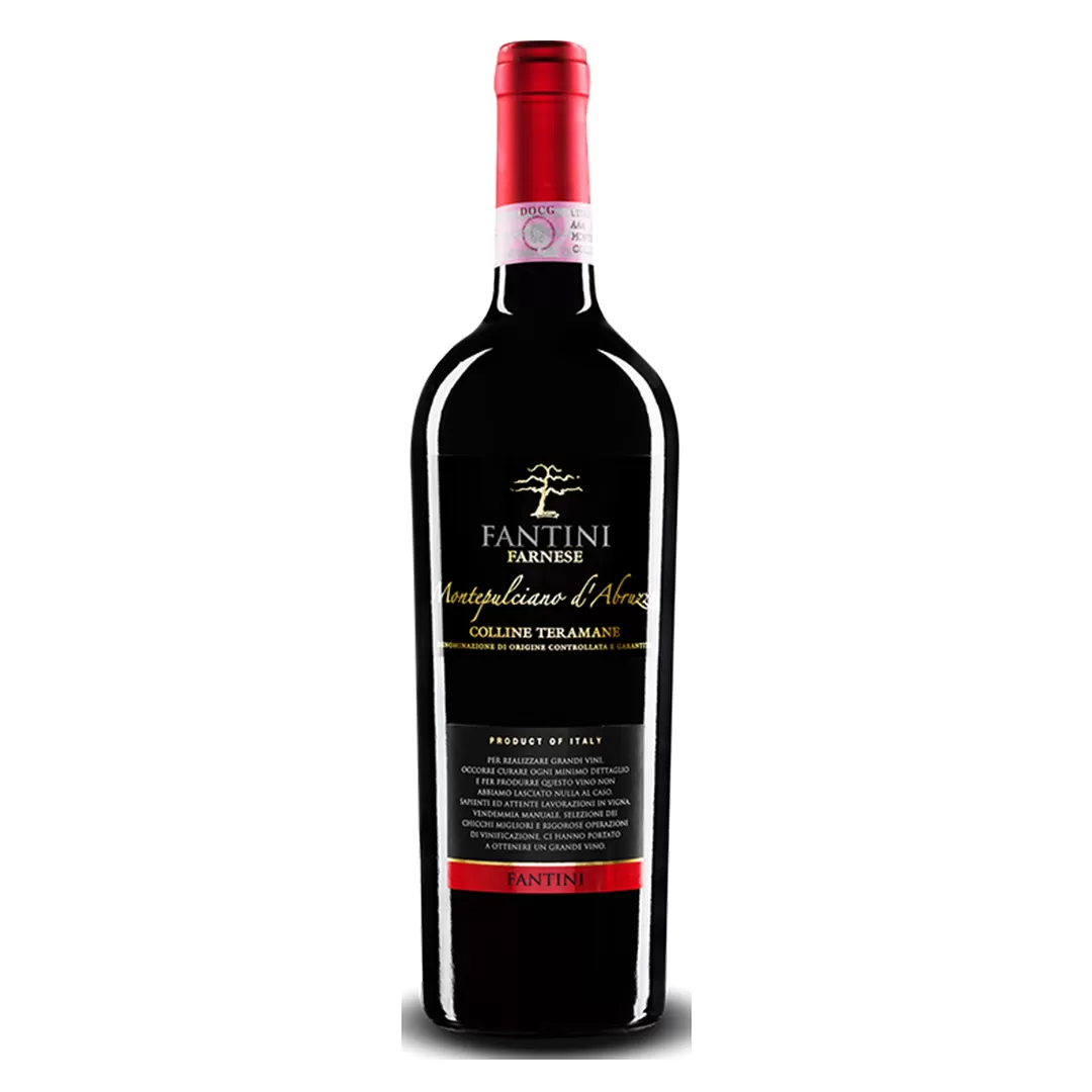 Вино Farnese Fantini Montepulciano D'abruzzo Colline Teramane красное сухое 0,75л 13,5%