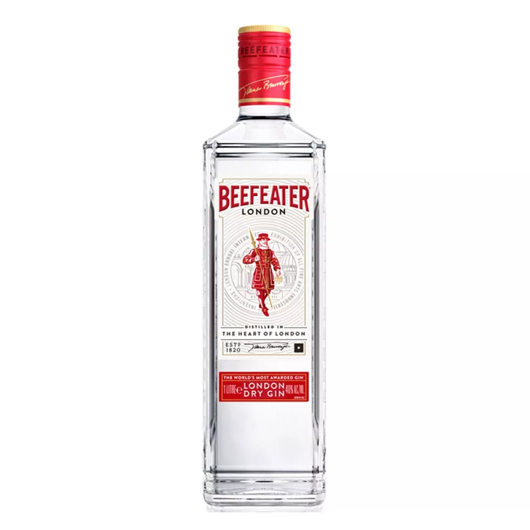 Джин британский Beefeater 1л 40%