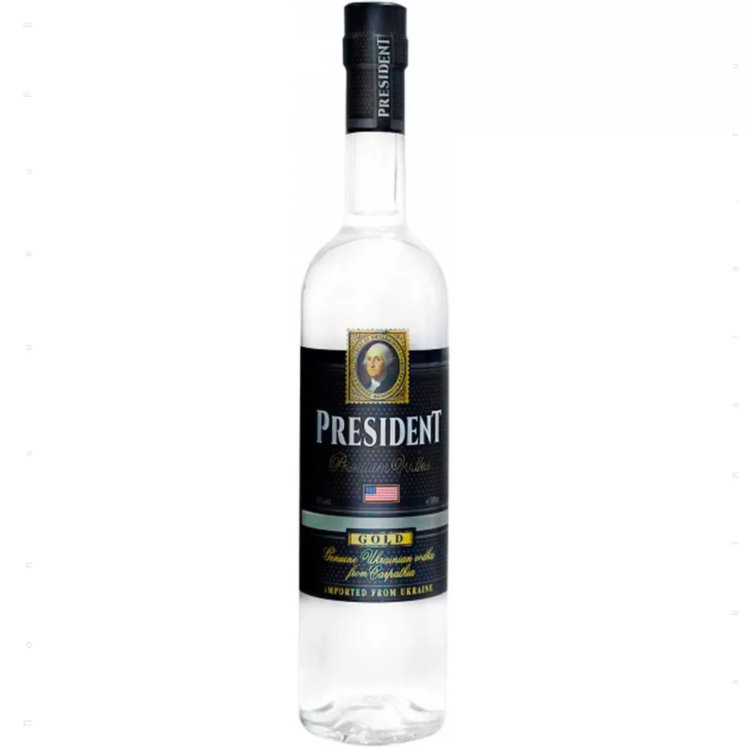 Водка President Gold 1л 40%
