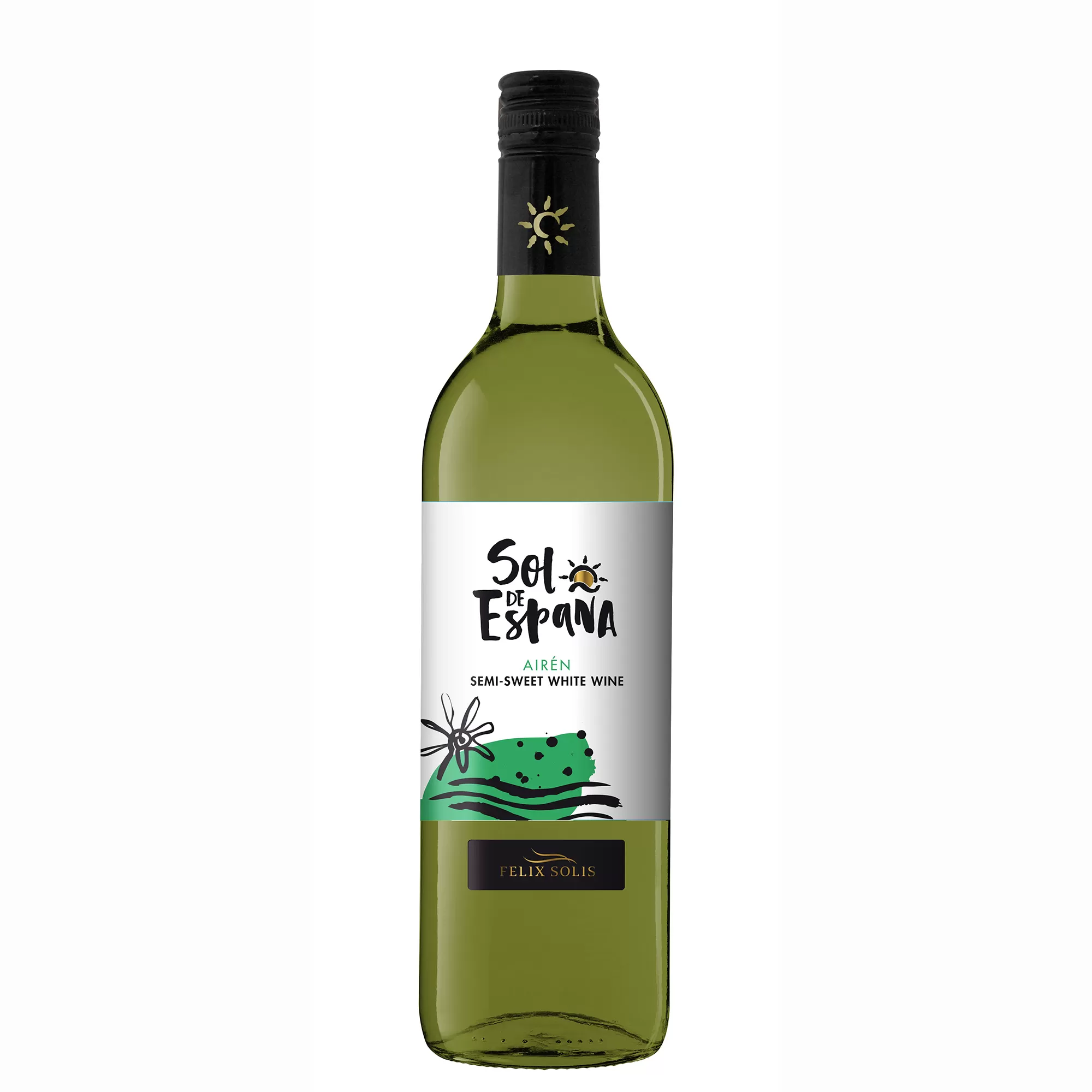 Вино Airen Semi-Sweet белое полусладкое SOL de ESPANA (2004) 0,75л 10,5%