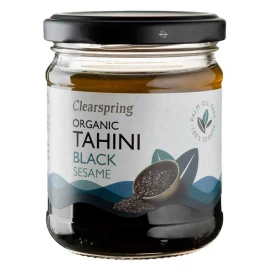 Паста Тахини из семян черного кунжута органическая Clearspring 170 г