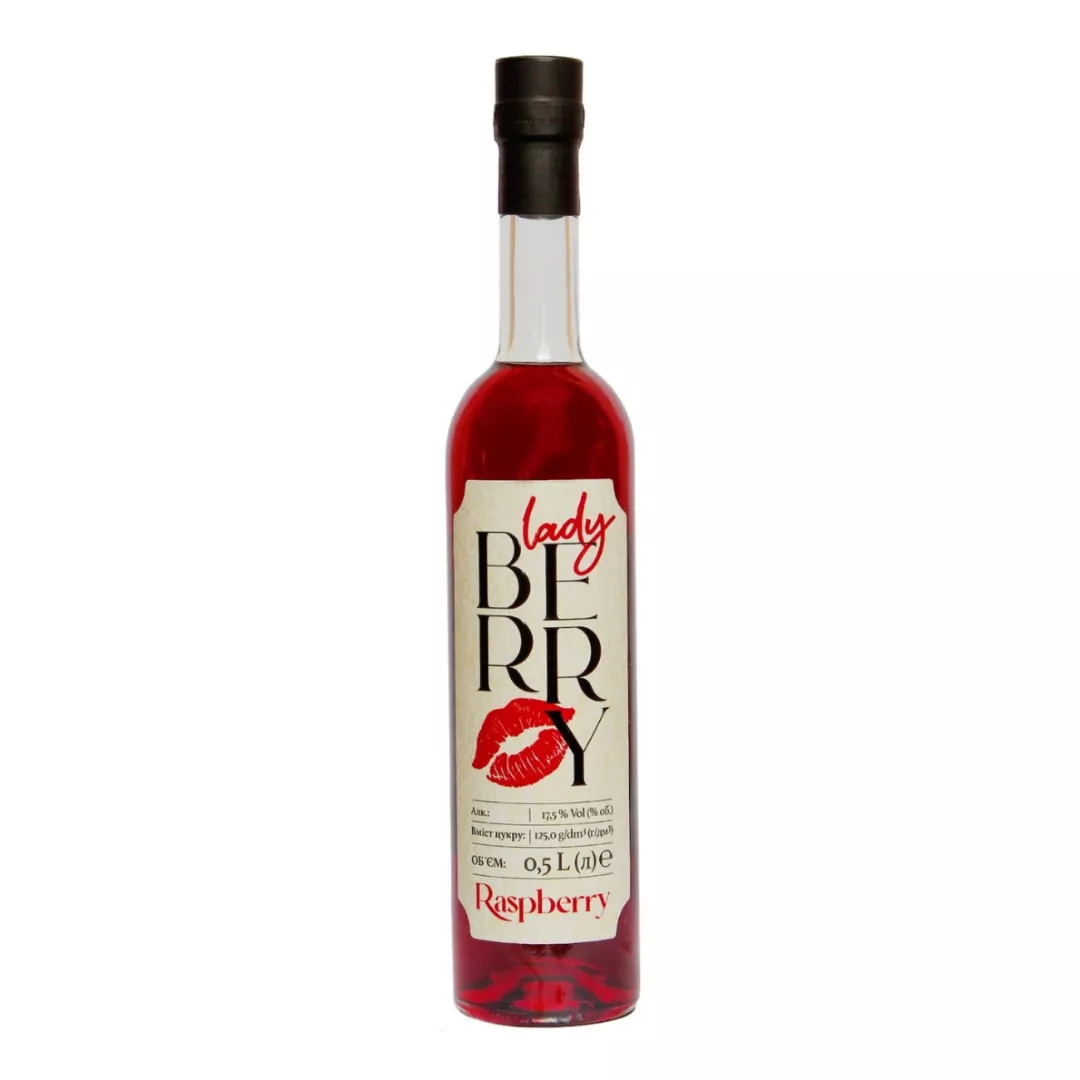 Ликер lady Berry Raspberry Малина 0,5 л 17,5%