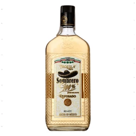 Текила Sombrero Reposado Puro de Agave 1л 38%