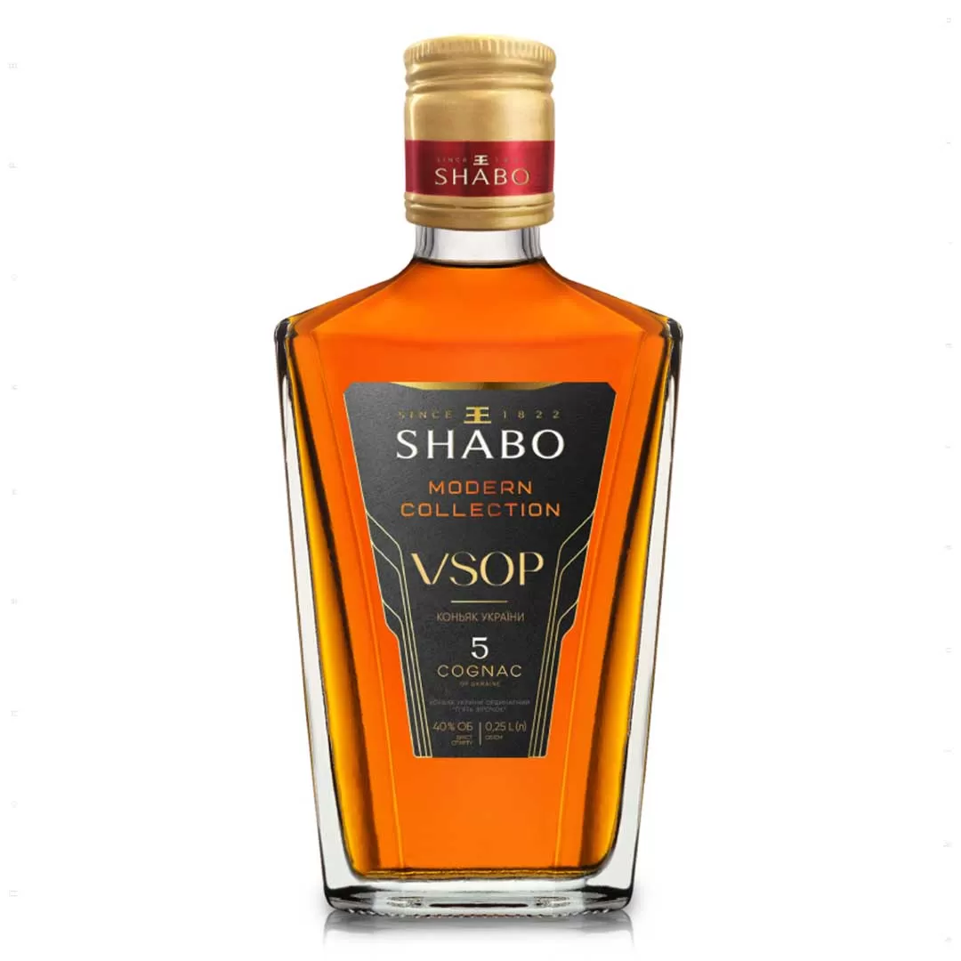 Коньяк Украины Shabo Modern Collection VSOP 5 лет выдержки 0,5л 40%