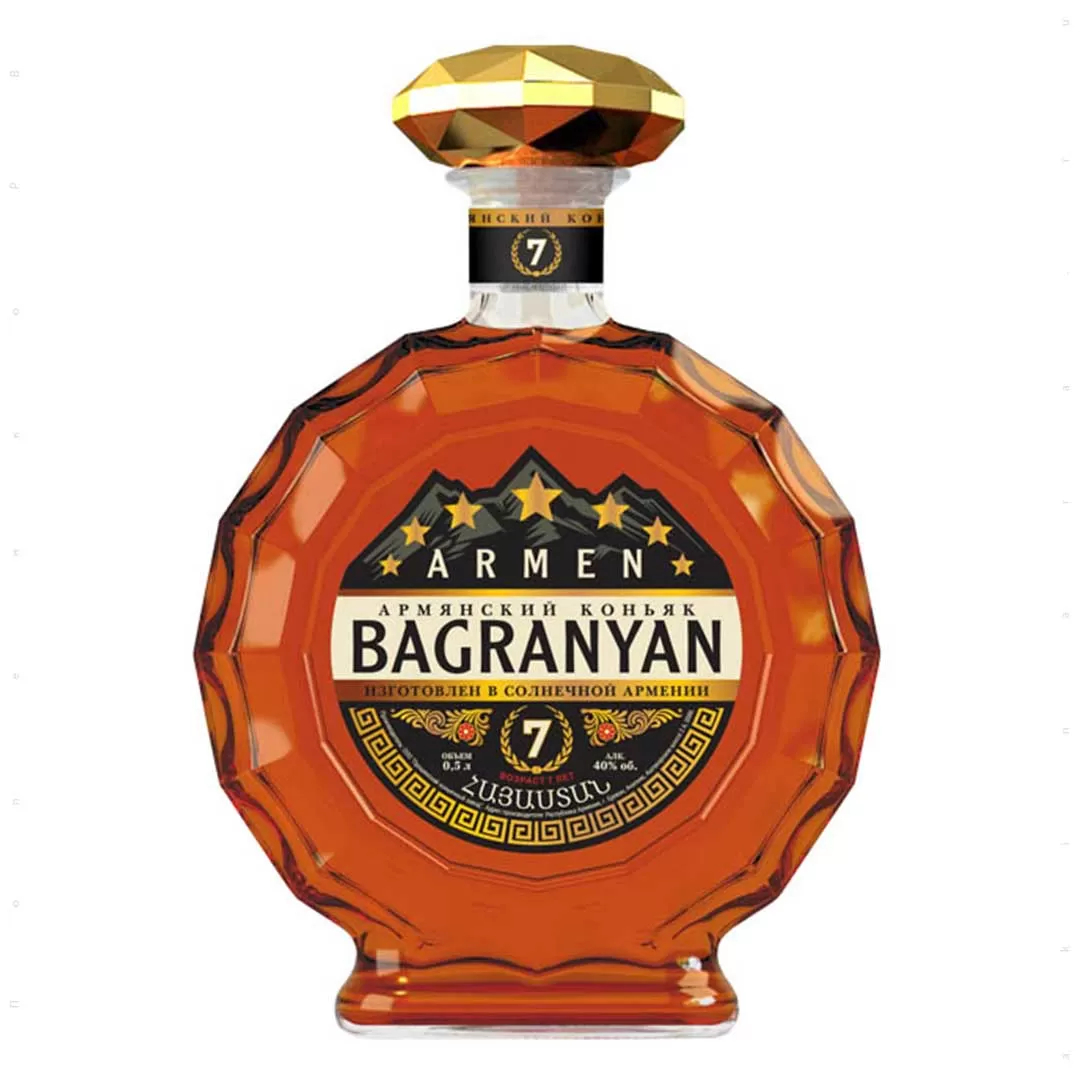 Коньяк Armen Bagranyan 7 років витримки 0,5л 40%
