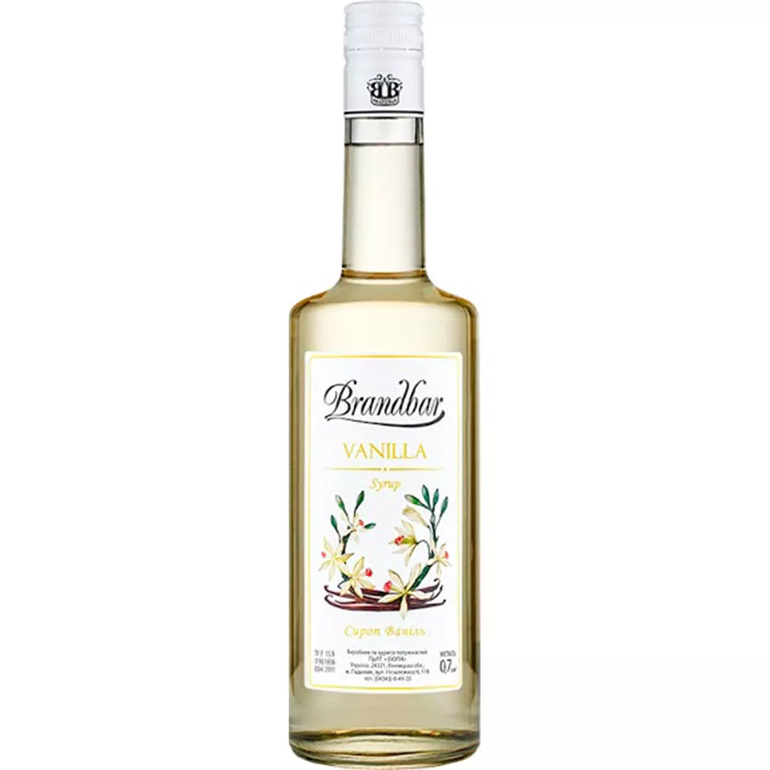 Сироп Brandbar Vanilla Ваниль 0,7л ПЭТ