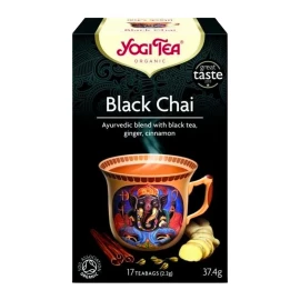 Чай черный с имбирем и корицей органический, Yogi Tea, 37,4г