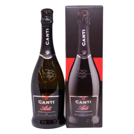 Вино игристое Asti, Canti GB Белое сладкое 0,75л 7%