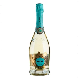 Набор вино игристое Canti Liberty Asti DOCG белое сладкое 0,75л 8% + Вино игристое Canti Asti белое сладкое 200 мл
