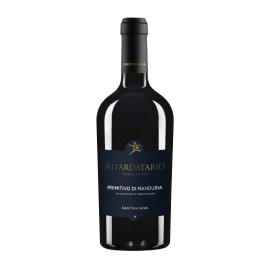 Вино красное сухое Cantina Sava Ritardario Primitivo di Manduria DOP 0,75л 14%