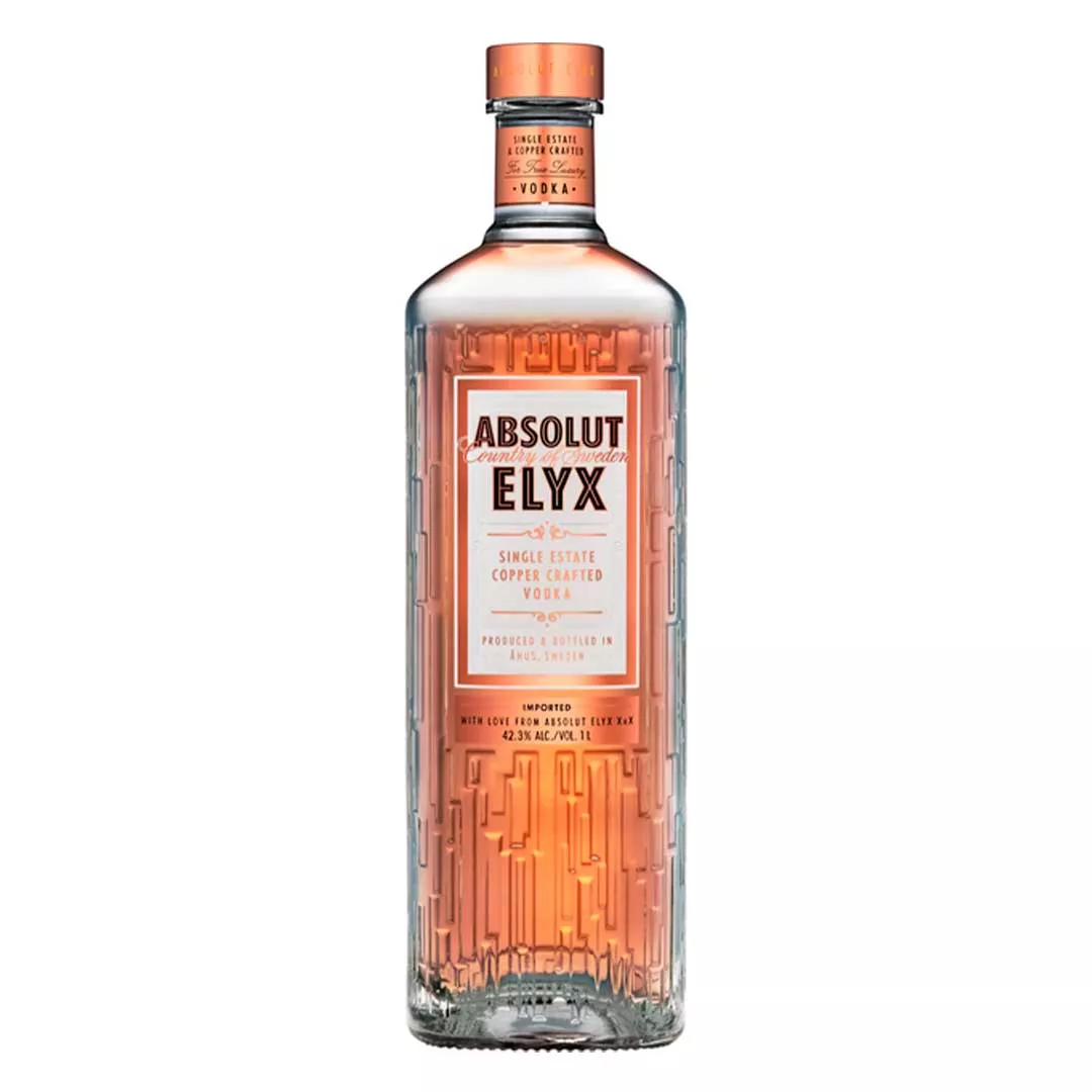 Горілка Absolut Elyx 1л 42,3%