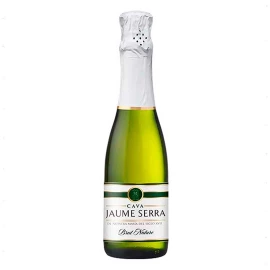 Вино игристое Cava Jaume Serra Brut Nature белое сухое 0,375л 11,5%