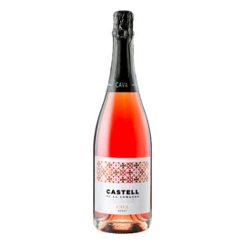 Вино CASTELL DE LA COMANDA CAVA BRUT ROSE розовое сухое 0,75л 11,5%