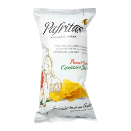 Чипсы картофельные с перцем Эспелет Pafritas 140 г