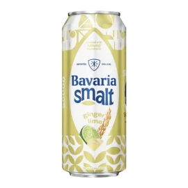 Пиво Bavaria Malt Ginger Lime безалкогольное светлое фильтрованное 0,5л 0%