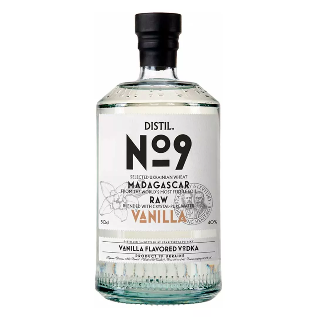 Горілка S&L STARITSKY&LEVITSKY Distil №9 Ваніль 0,5л 40%