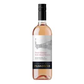 Вино Luce di Passione Pinot Grigio Rose сухое розовое 0,75л 12%