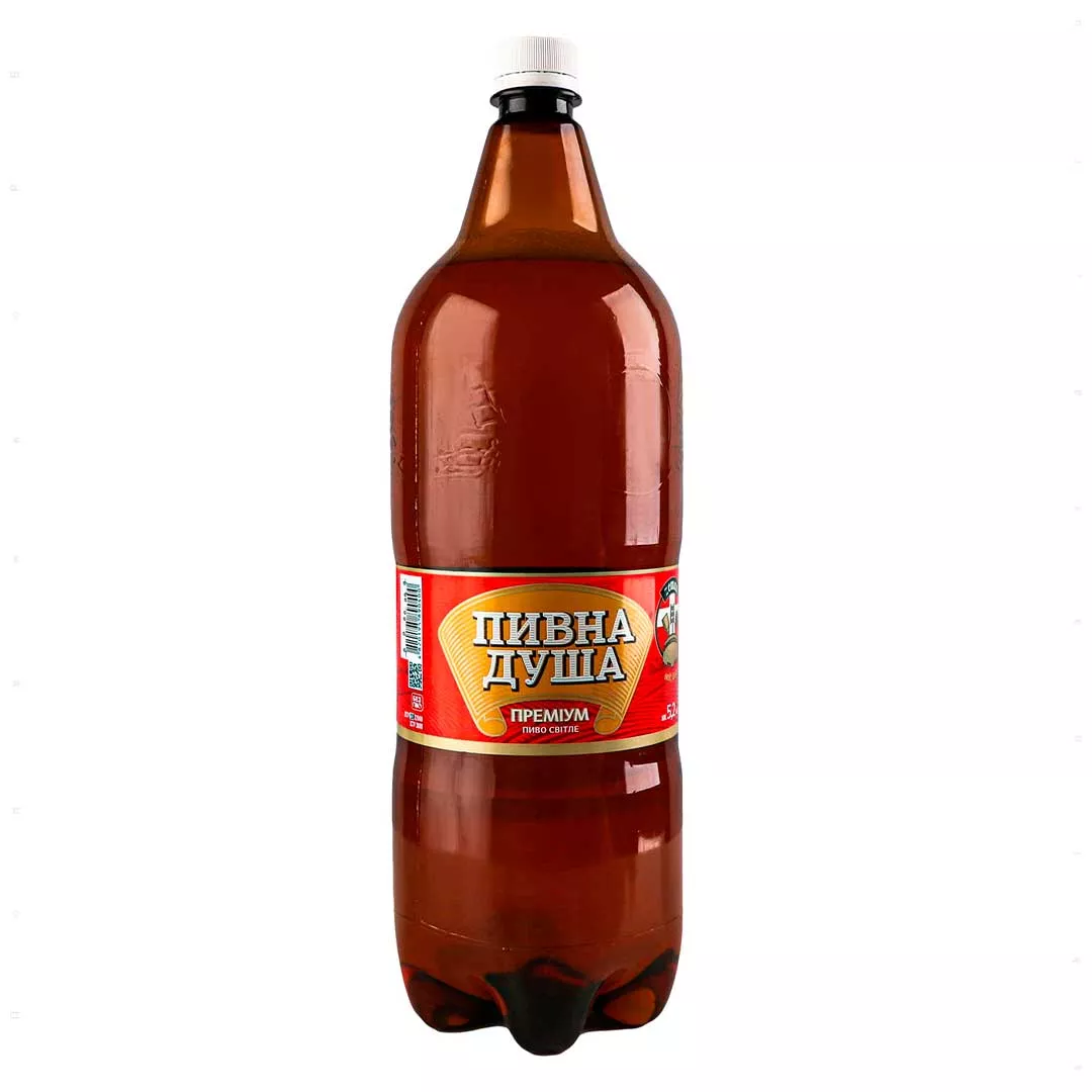 Пиво Пивная душа светлое 2л 4,2%