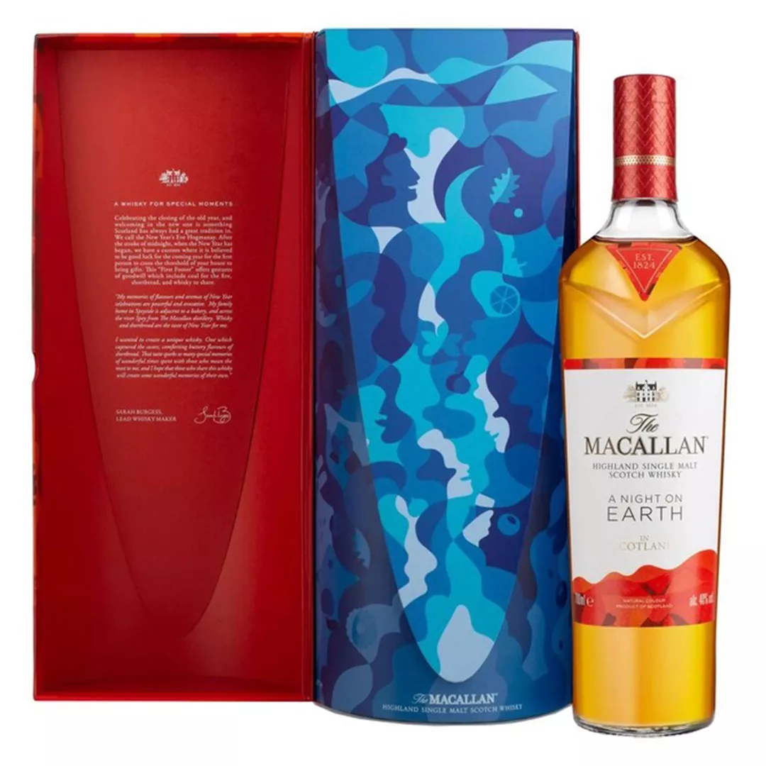 Виски The Macallan A Night on Earth Ночь на Земле 0,7л 43% в коробке