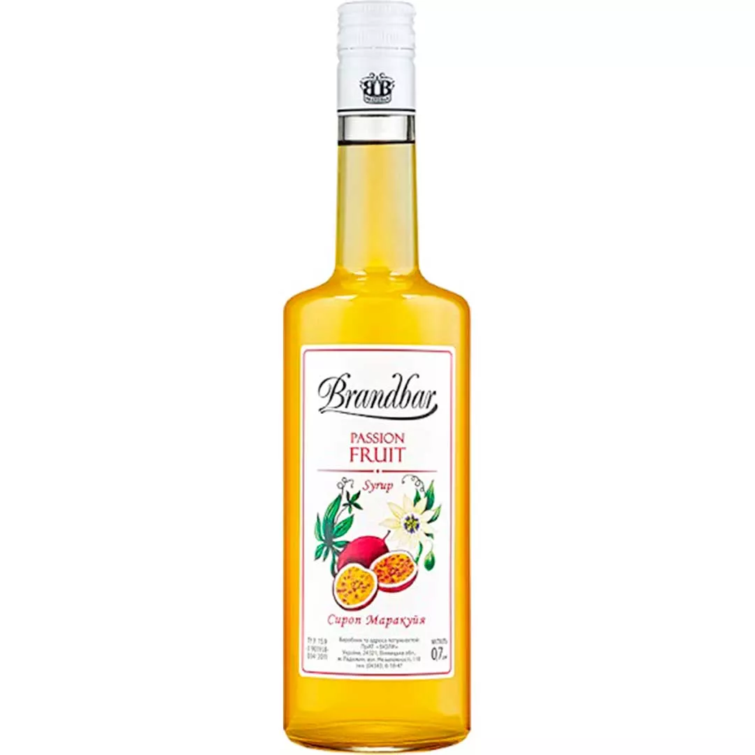 Сироп Brandbar Passion Fruit Маракуйя 0,7л ПЭТ