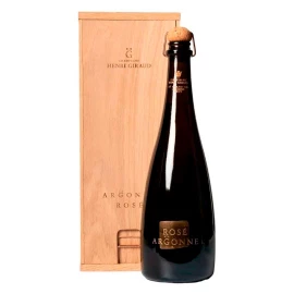 Шампанское брют розовое Argonne Rosé Aÿ Grand Cru Henri Giraud (деревянная коробка) 0,75л 12%