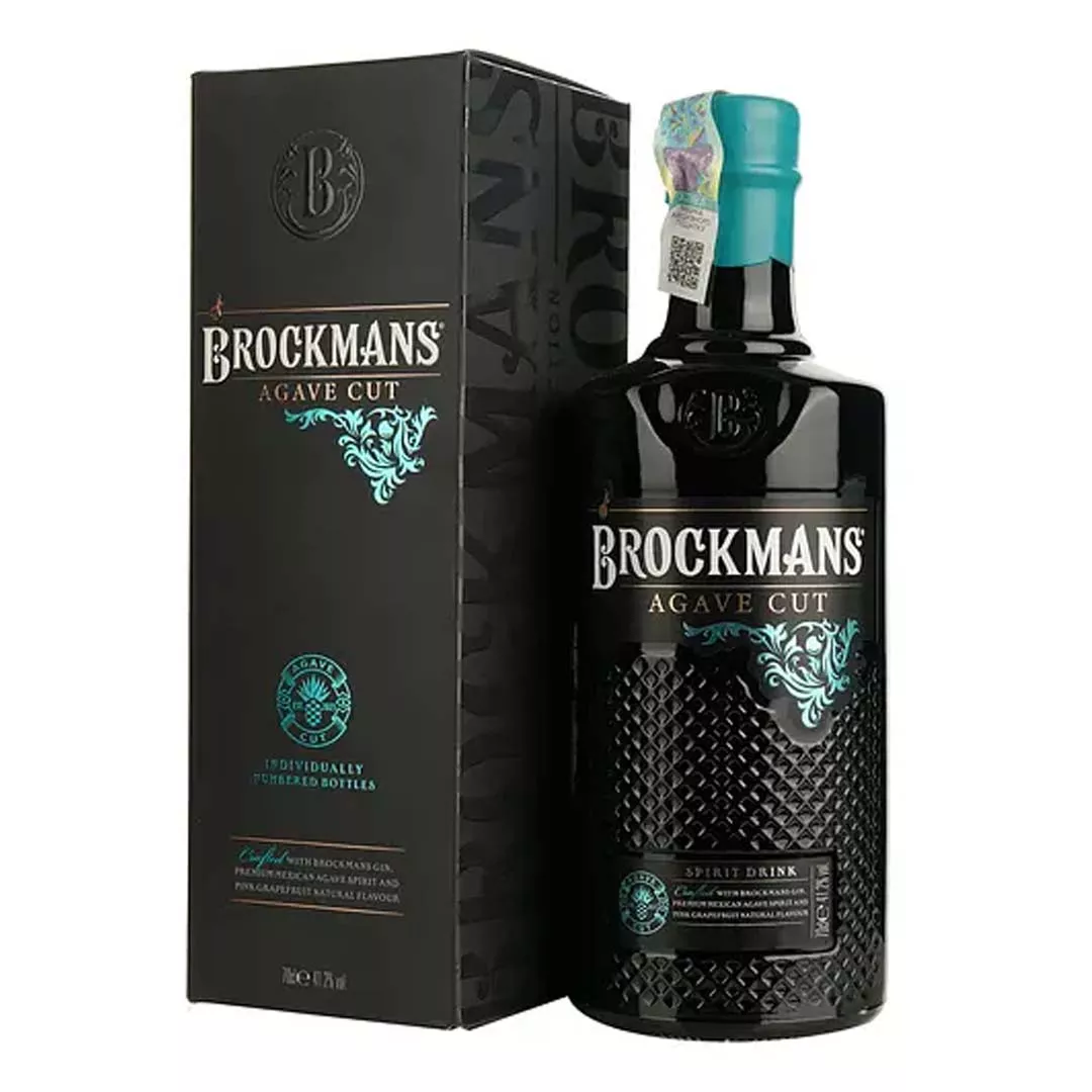 Алкогольний напій на основі джину Brockmans Agave Cut 0,7л 41,2%