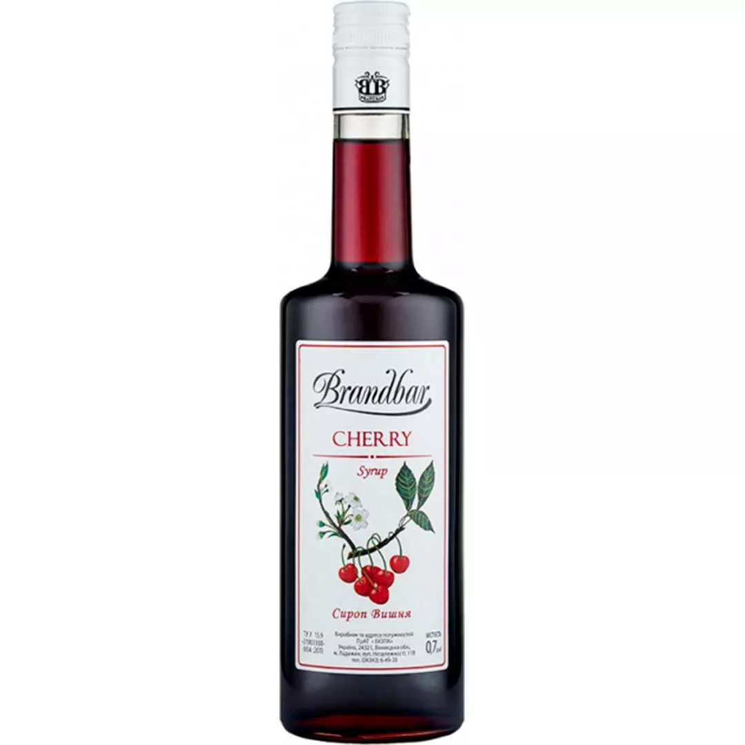 Сироп Brandbar Cherry Вишня 0,7л ПЕТ