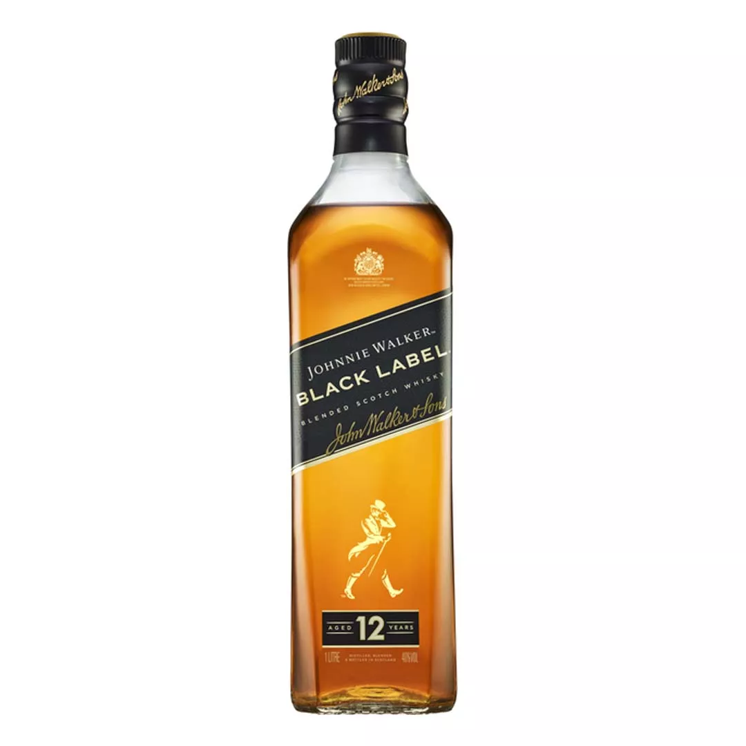 Виски Johnnie Walker Black Label 12 лет выдержки 1л 40%