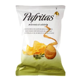Чипсы картофельные с морской солью Pafritas 40 г