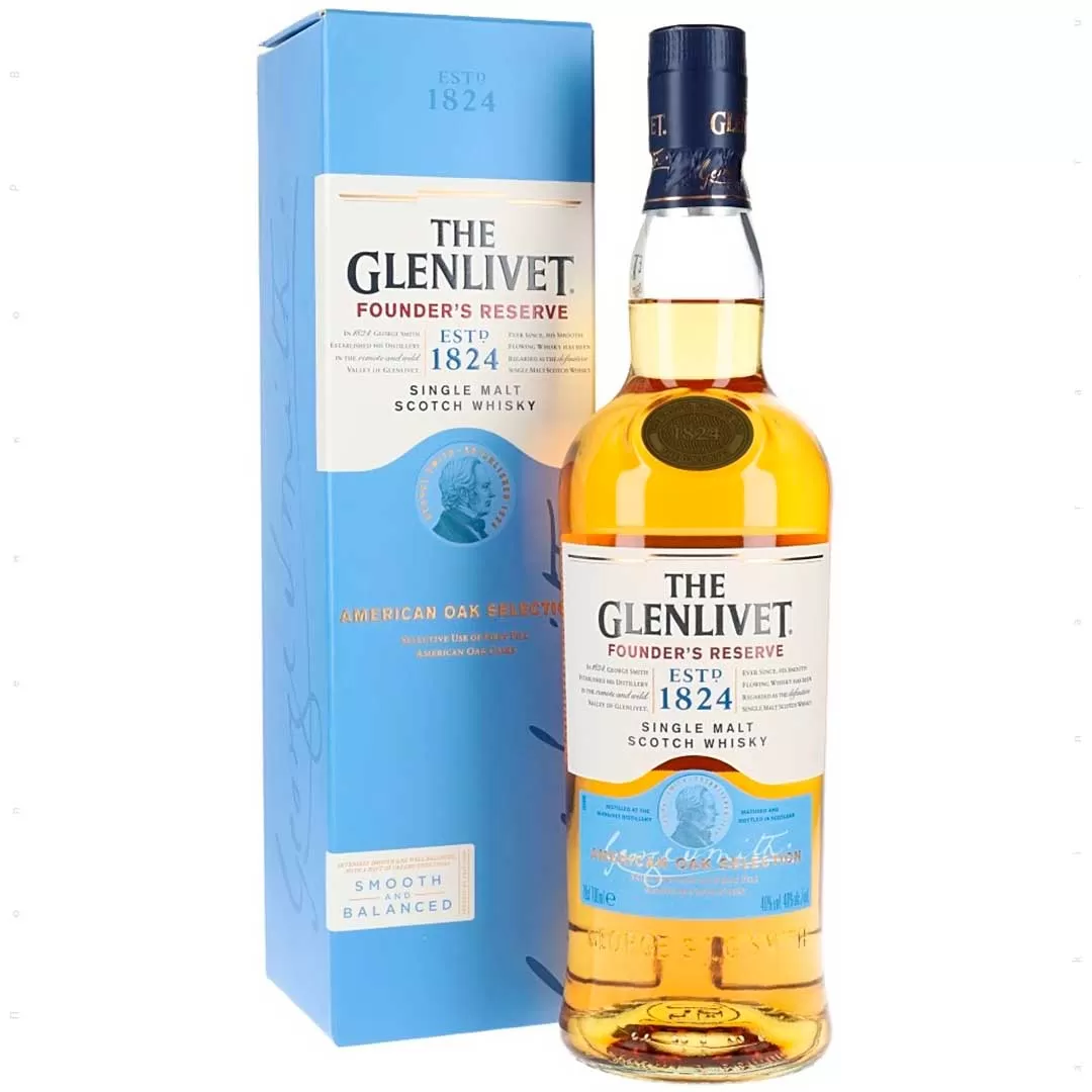Виски The Glenlivet Founder's Reserve 0,7 л 40% в коробке