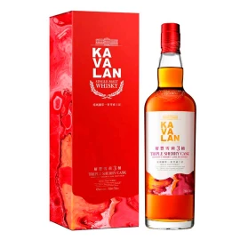 Виски Kavalan Triple Sherry Cask 0,7л 40%