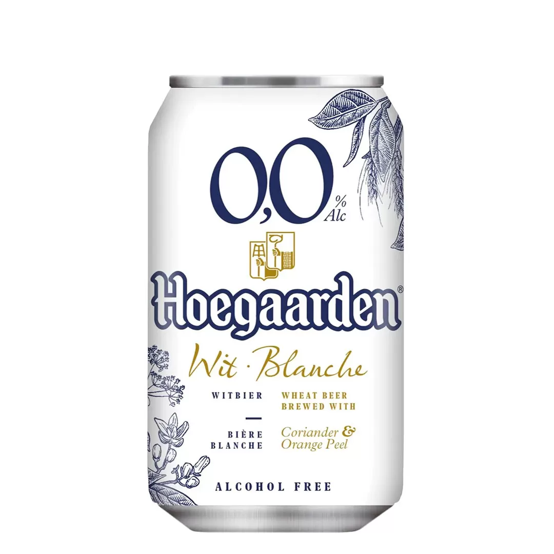 Пиво Hoegaarden White безалкогольне 0,33л ж/б