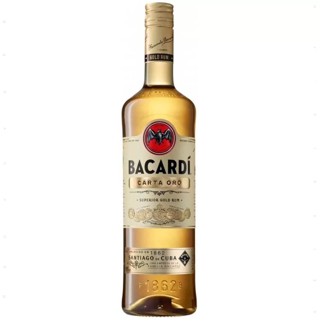Ром Bacardi Carta Oro от 2 лет выдержки 1л 40%