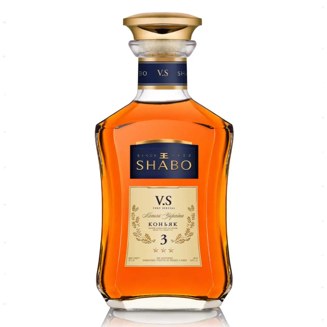 Коньяк Украины Shabo VS 3 года выдержки 0,375л 40%