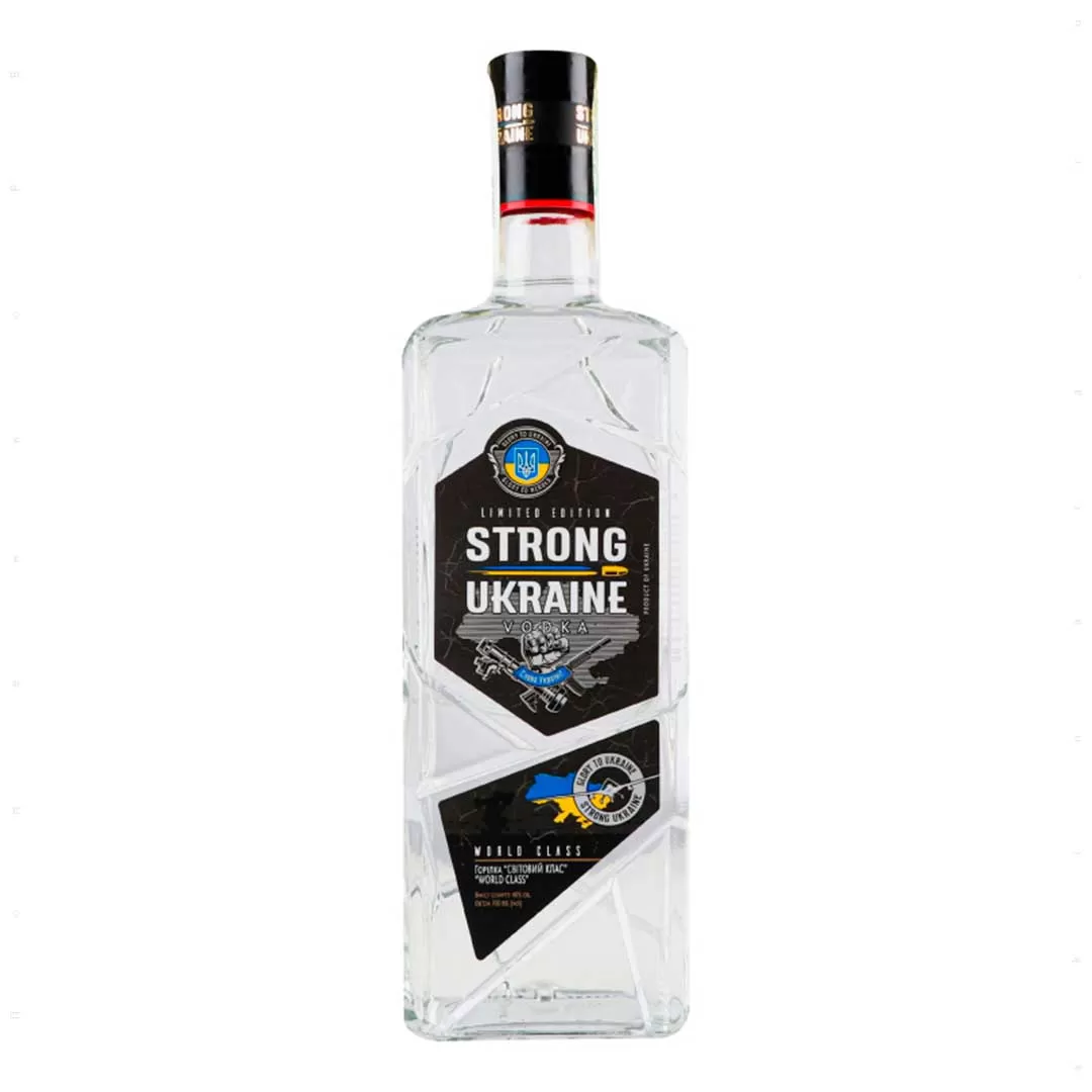 Водка World Сlass Strong Ukraine 0,7л 40%
