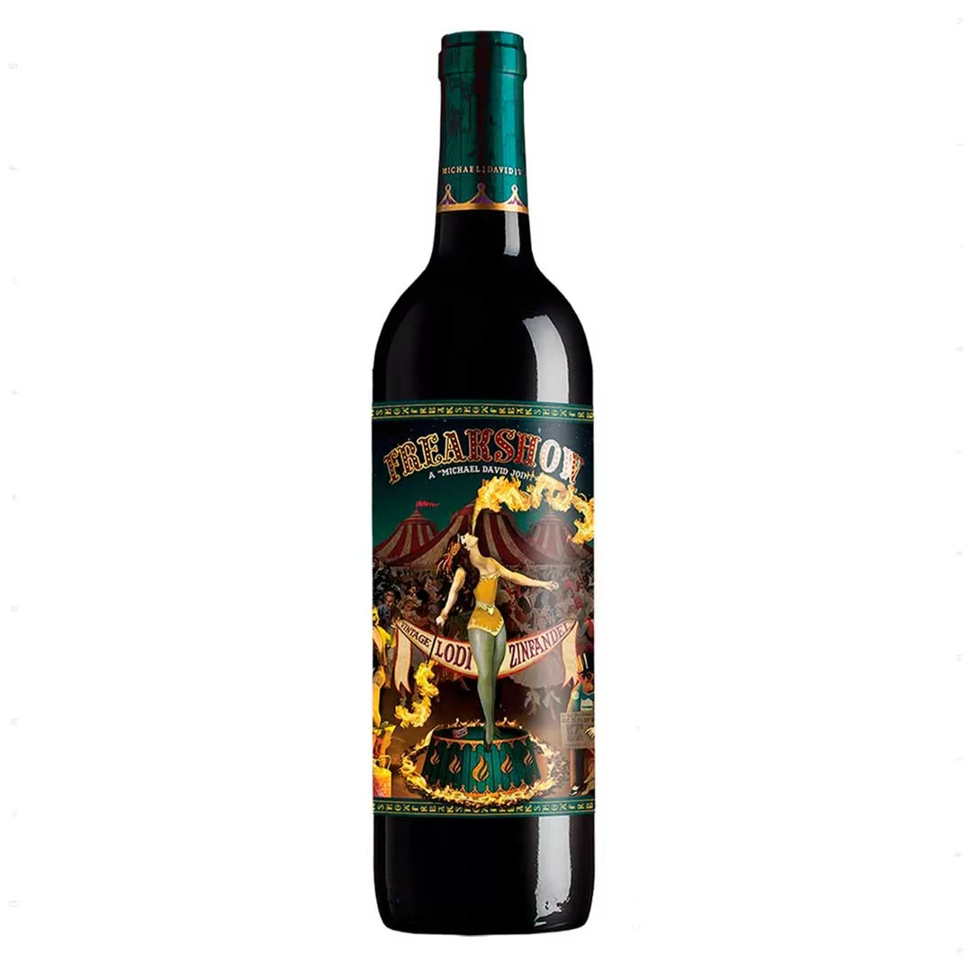 Вино Michael David Freakshow Zinfandel красное сухое 0,75л 15,5%