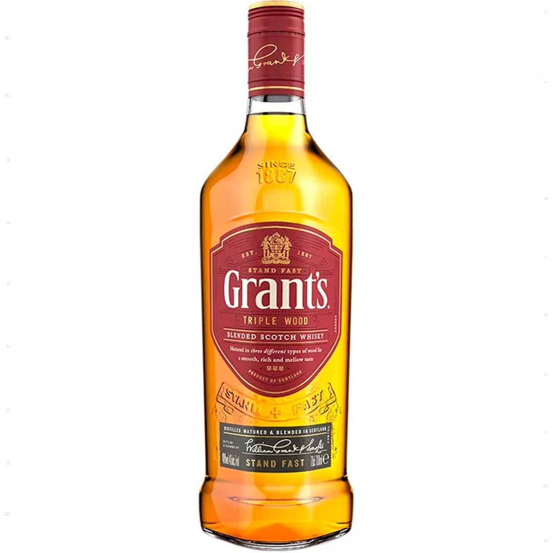 Виски бленд Grant's Triple wood 0,5л 40%