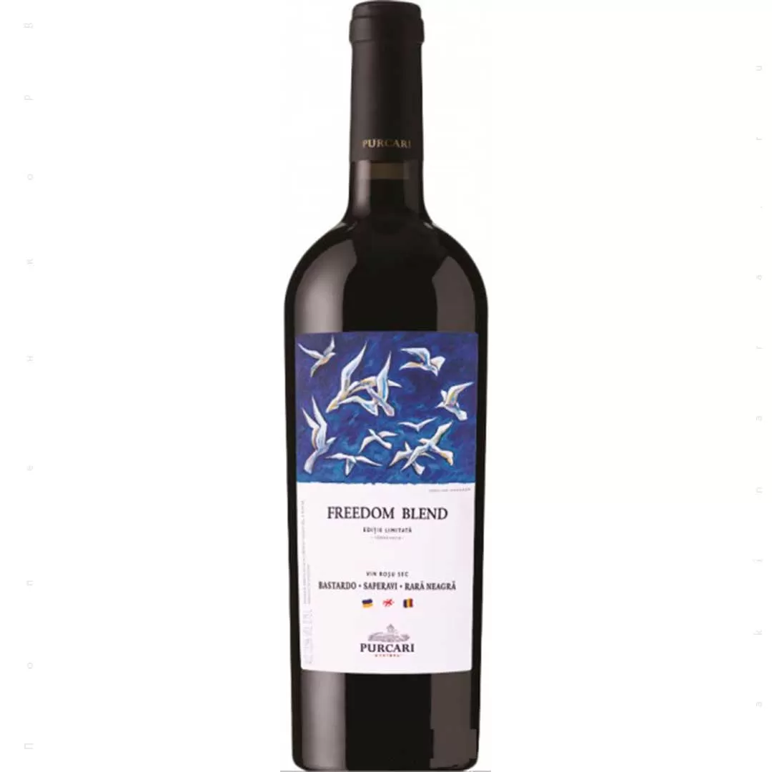 Вино Purcari Freedom Blend красное сухое 0,75л 14%