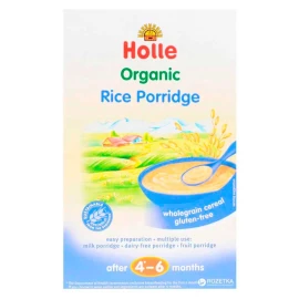 Каша сухая безмолочная рисовая органическая (с 6 месяцев) Holle 250 г