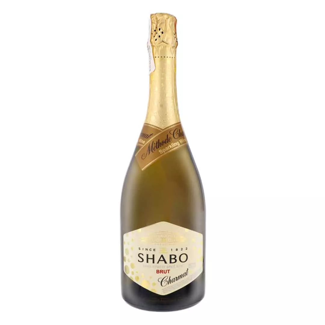 Вино игристое Shabo белое брют 0,75л 10,5-13,5%