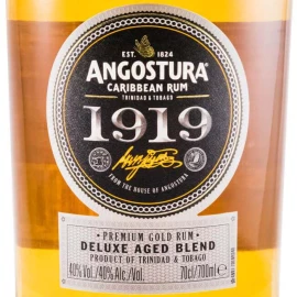 Ром Angostura 1919 года от 8 лет выдержки 0,7л 40% купить