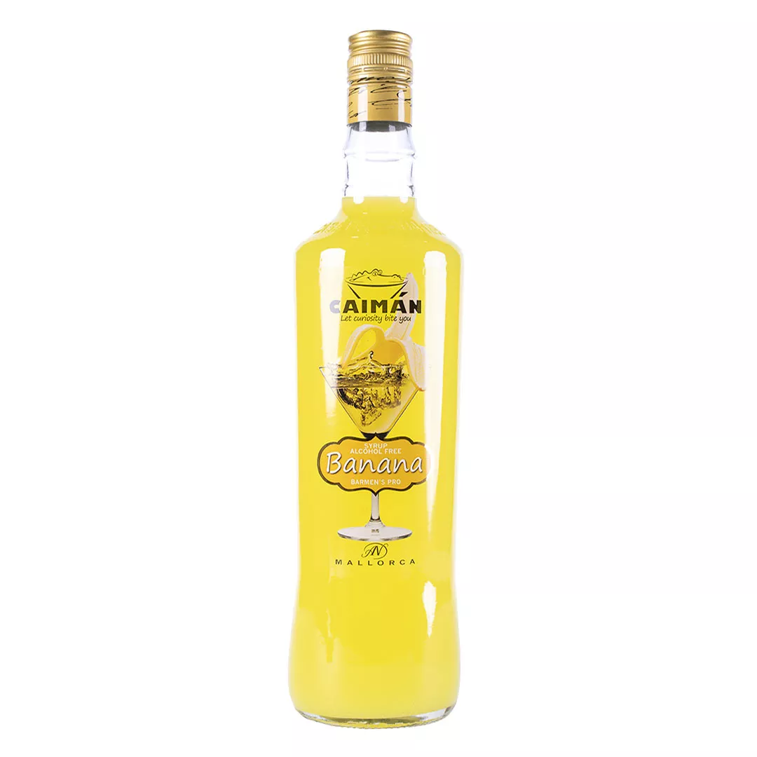 Сироп Caiman Banana Банан 1л безалкогольный