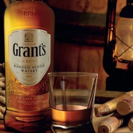Виски бленд Grant's Rum Cask 0,7 л (0230) 0,7 л 40% купить