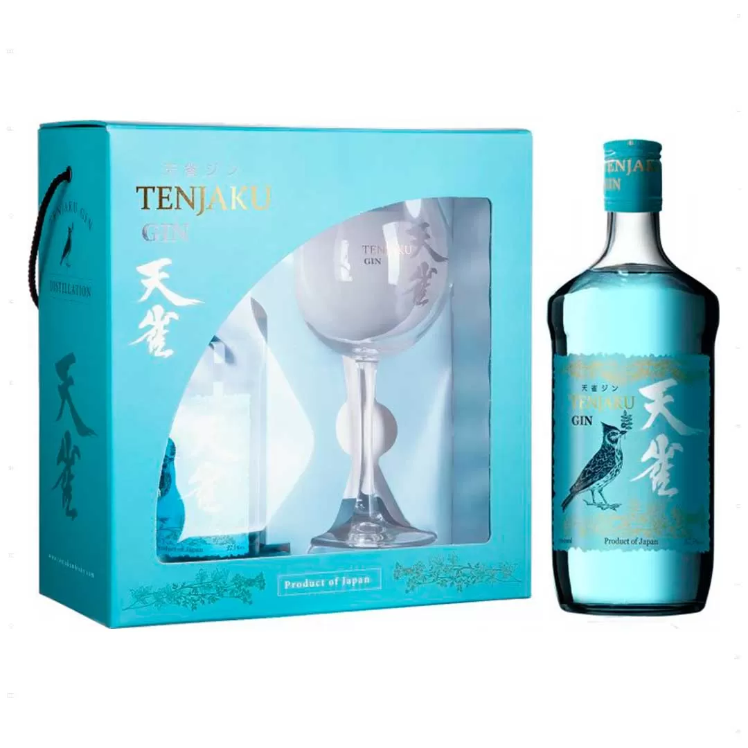 Джин Tenjaku 0,7 л 37,5% + бокал